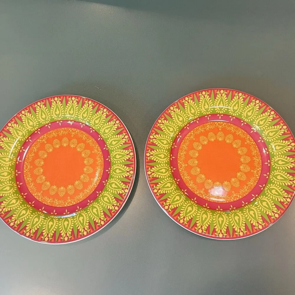 2 World Market Colorful 8.5